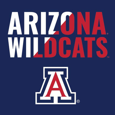 University of Arizona Wildcats Logo Split Blue iPhone 15 Pro MagSafe Case